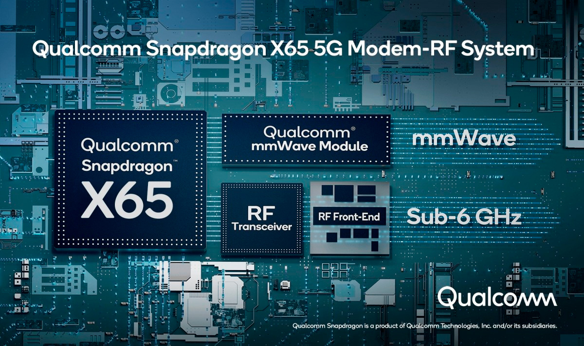 Qualcomm presenta su nueva generacin de Modem 5G X65