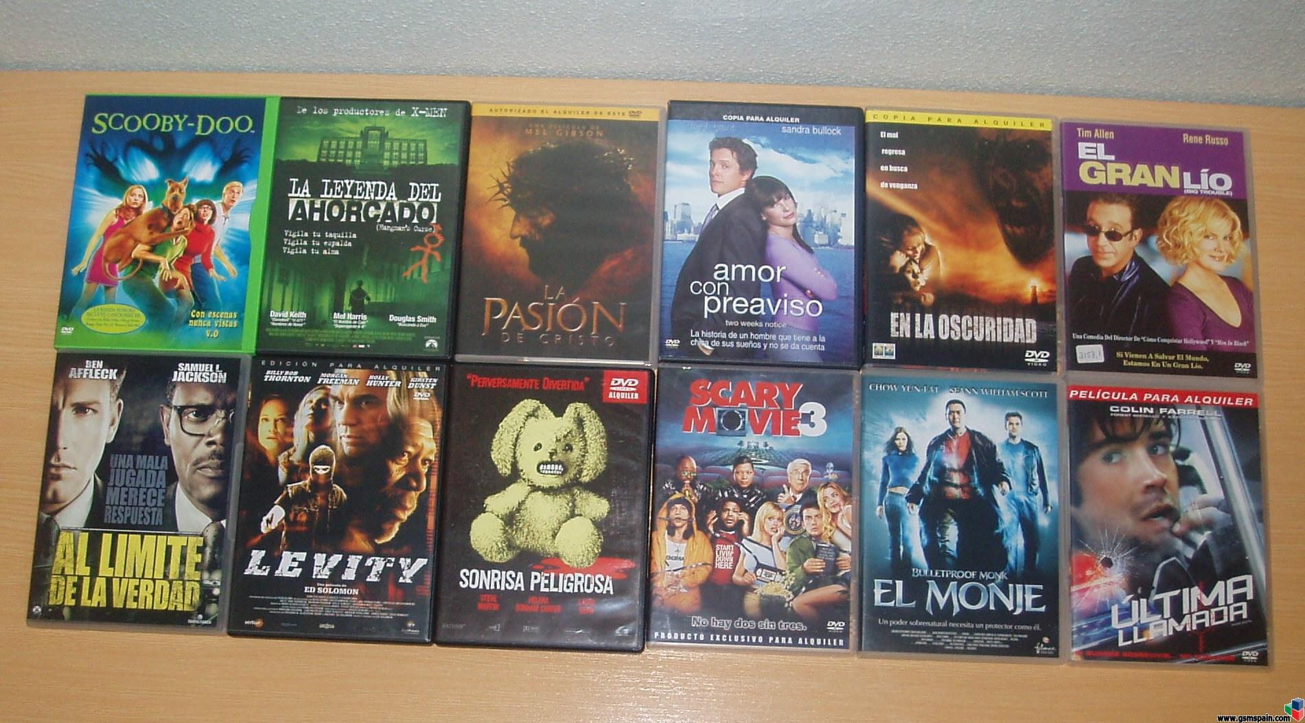 Sorteo 12 Dvds Peliculas Originales De Videoclub Practicamente Nuevas