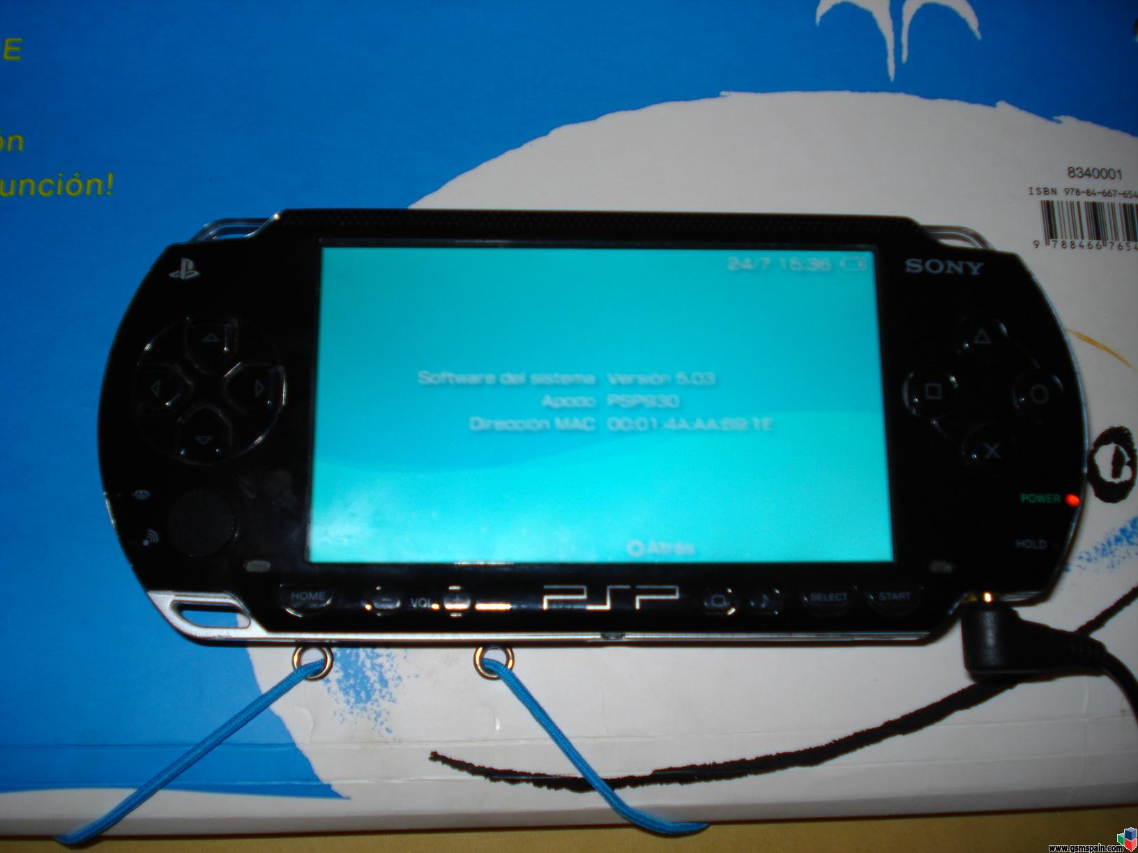 ... Compra-Venta > Otros > Otros > Vendo Psp Fat 1004 con firmware 5.03