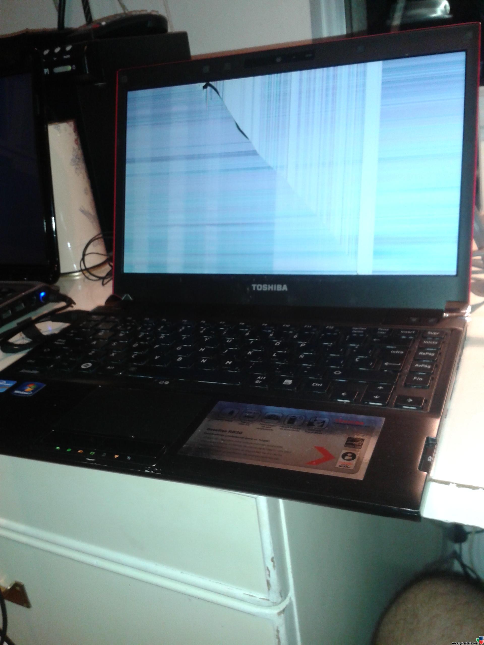 VENDO Tres Portatiles Con Fallos HP TOSHIBA ACER