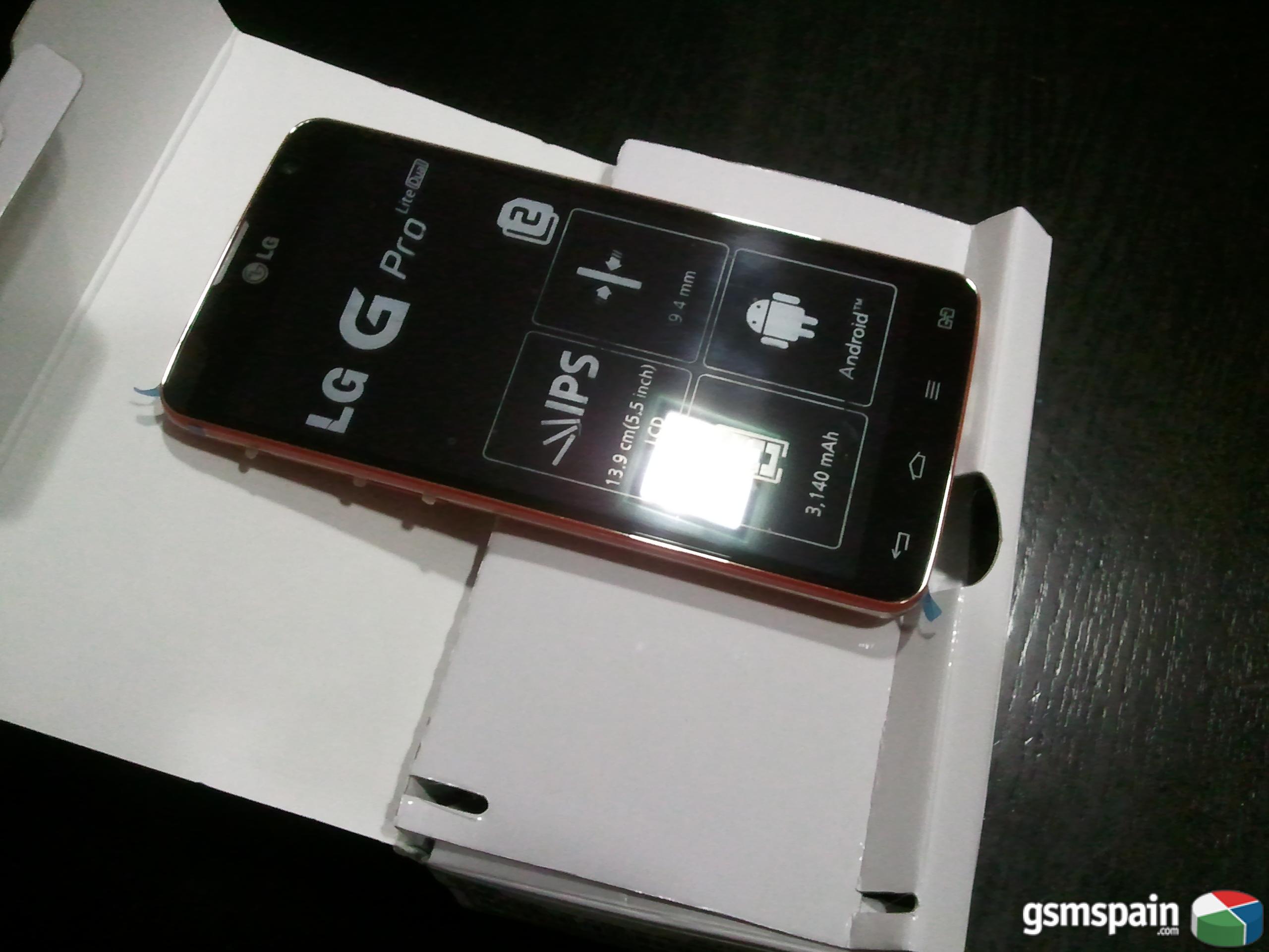 Vendo Lg G Pro Lite Dual Rojo Unico A Estrenar