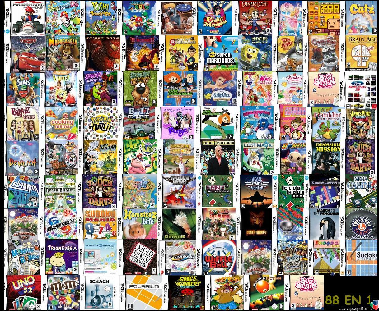 Juegos Nintendo Ds Para Niños 6 Años : 88 juegos de nintendo DS en 1 solo cartucho : Descubre algunos de los juegos más populares para los niños y niñas de tu familia:
