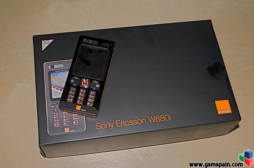 Vendo Sony ericcsson w880i