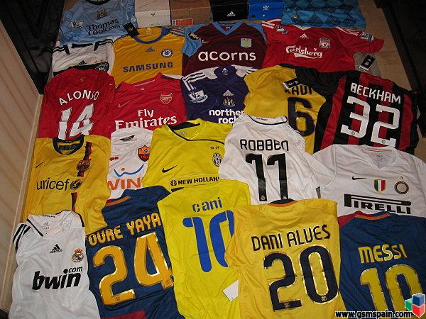 [VENDO]Replicas exactas de camisetas de Futbol; Todas las ligas,...