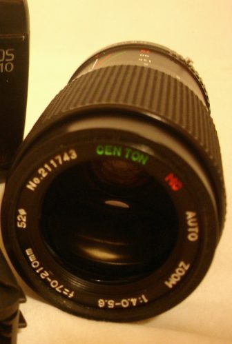 Objetivo Zoom Centon 70-210mm 1:4.0-5.6