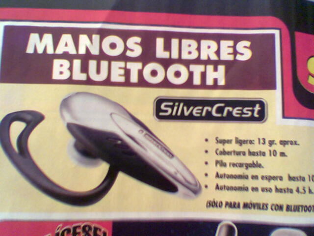 Manos libres online silvercrest