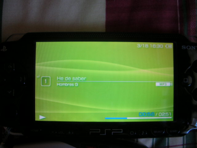 Review fotografica de mi PSP