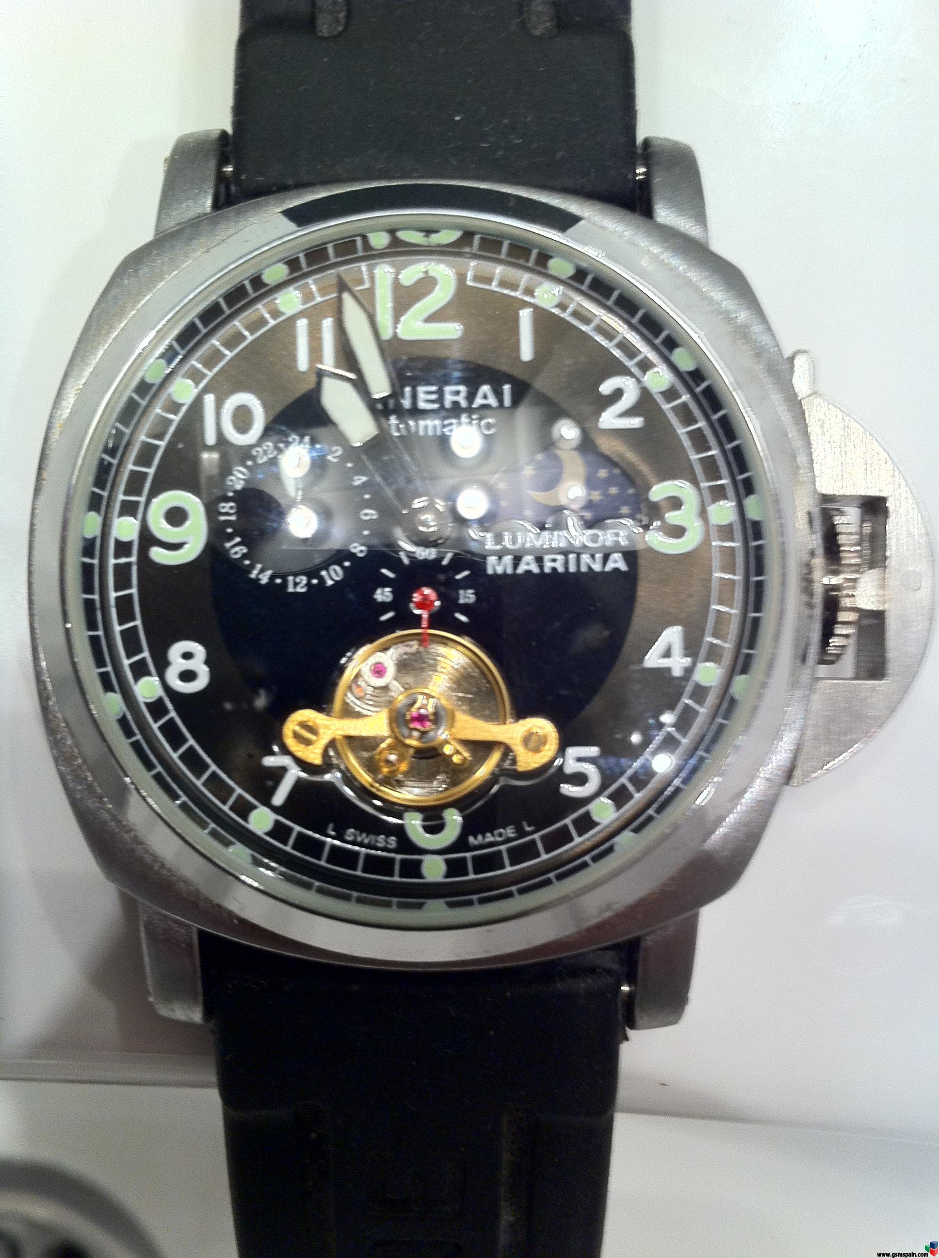 venta o cambio reloj panerai automatic officine