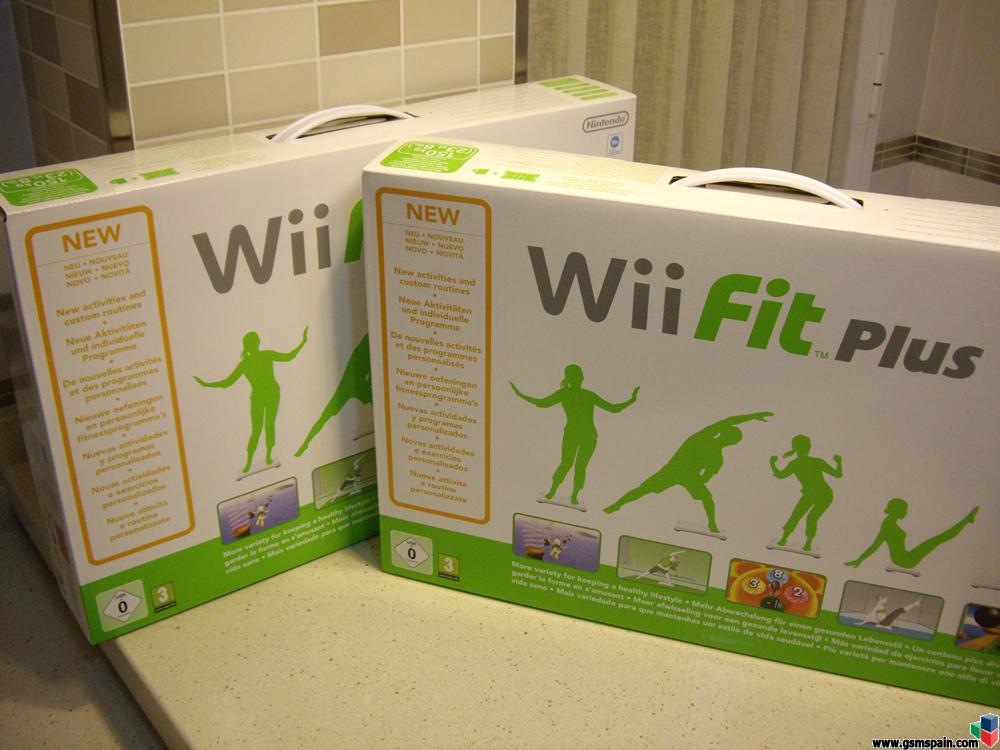 Wii fit + Wii fit plus con 35% descuento pvp!! (fotos reales dentro)