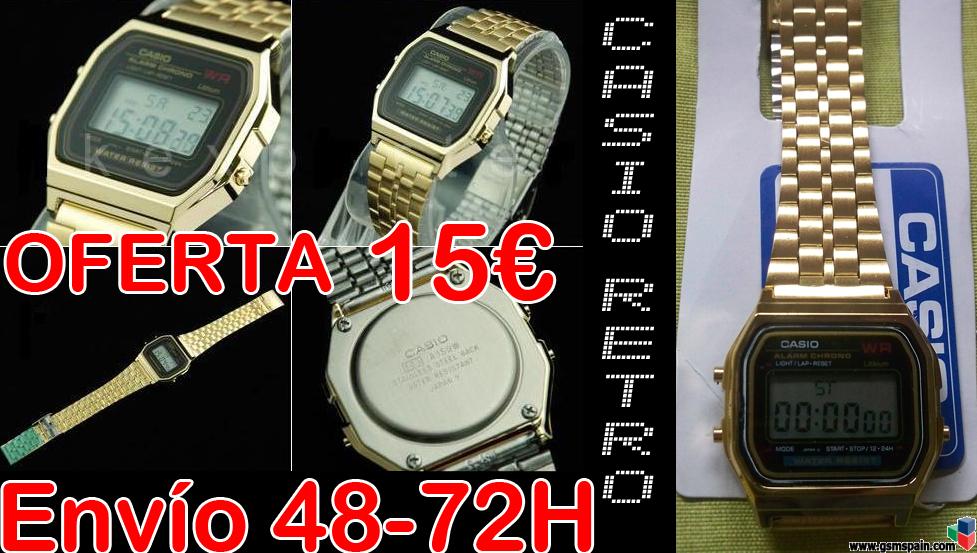 [VENDO] Relojes Casio Retro 159W  _ [  10 Plata] _ [15 Oro] precio ms bajo de internet