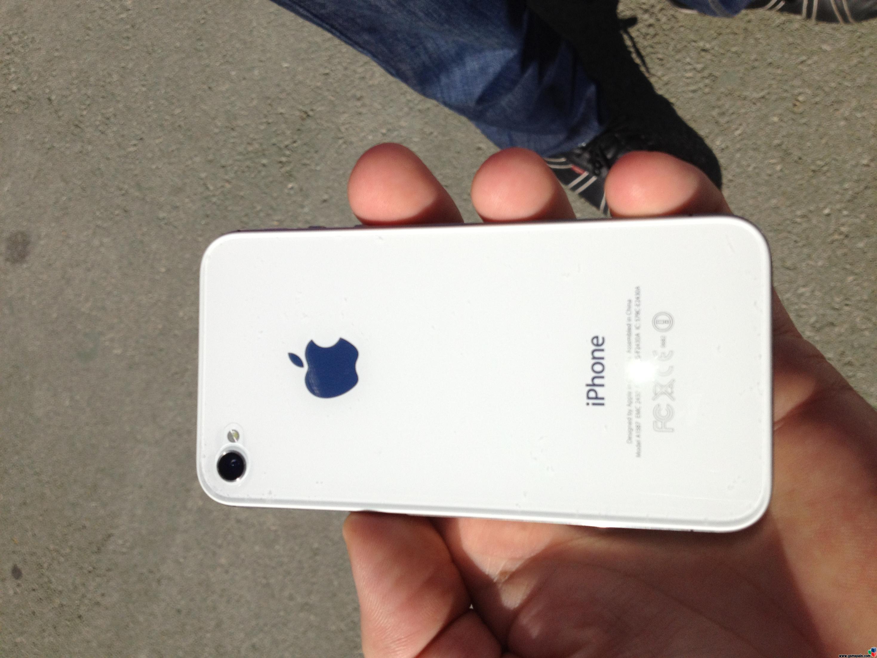 [VENDO] iPhone 4s 64gb blanco libre impecable (cambio de apple) con garanta de apple