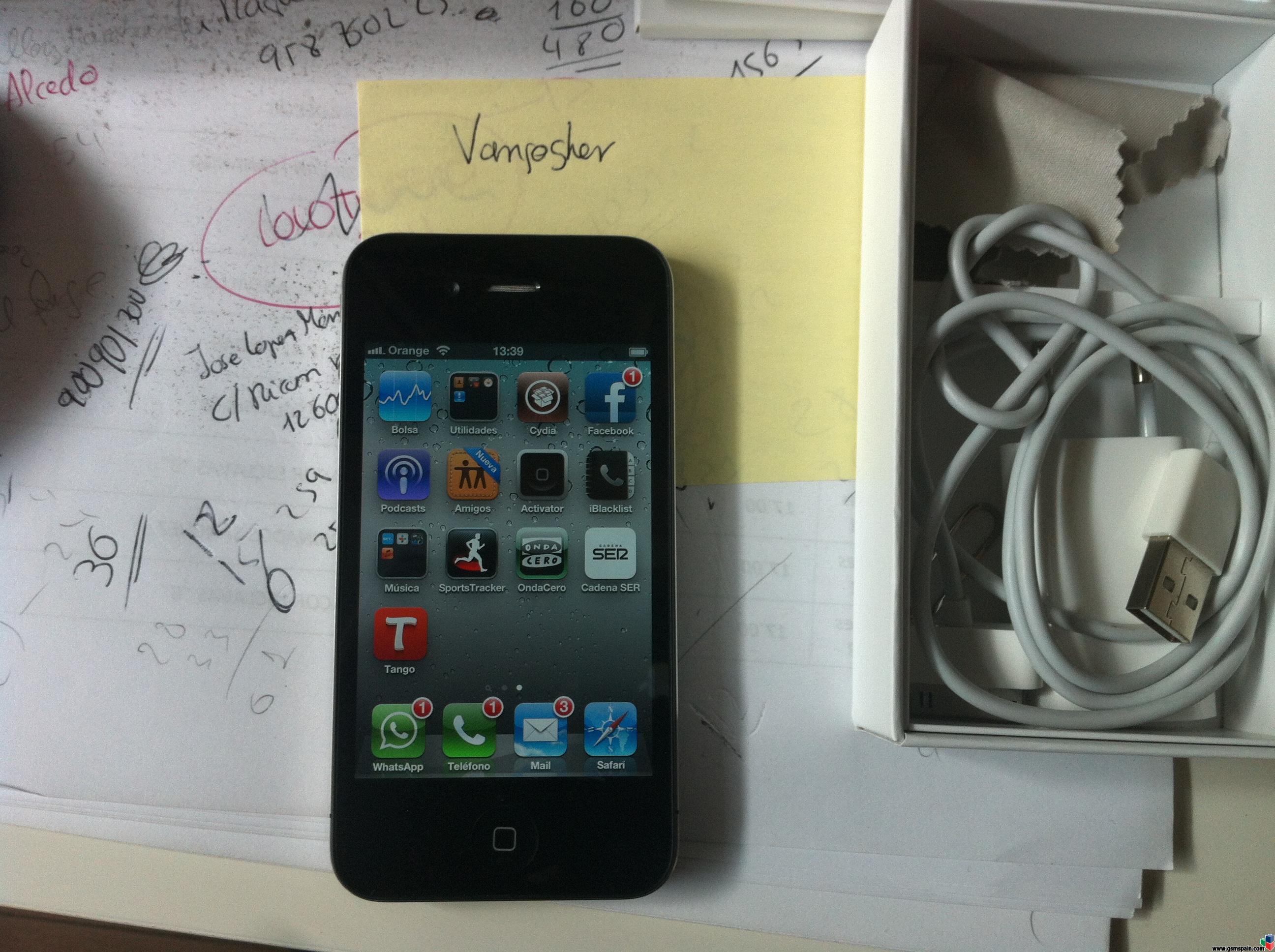 [vendo] Apple Iphone 16 Gb Negro Libre