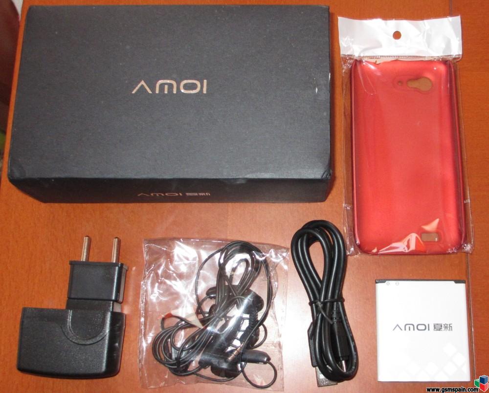 [VENDO] Movil Amoi n820 libre y dualsim. Dualcore 1ghz, con 1 gb RAM y 4.5"