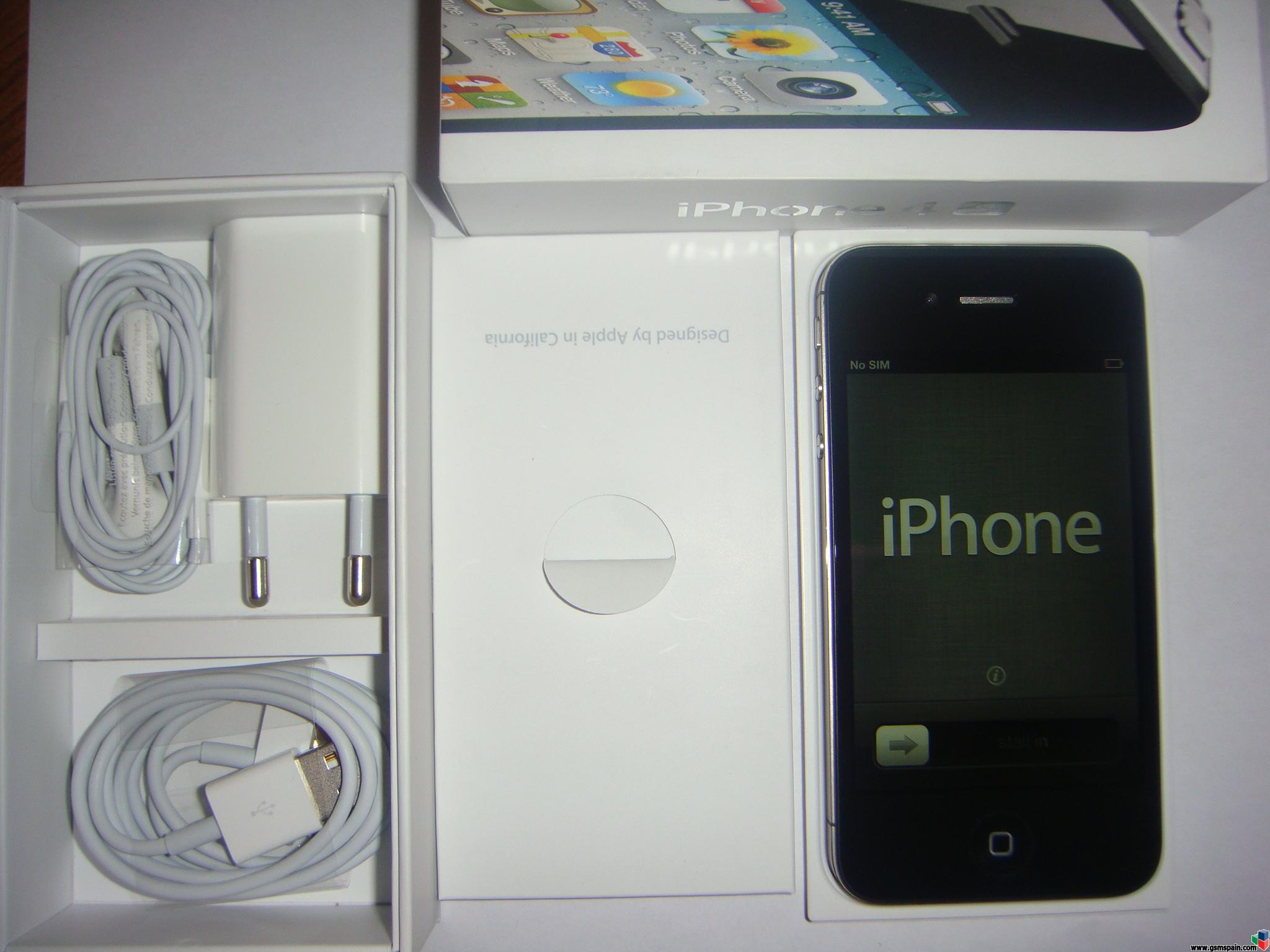 [vendo] Apple Iphone 4s 16gb Negro Como Nuevo Con Garantia