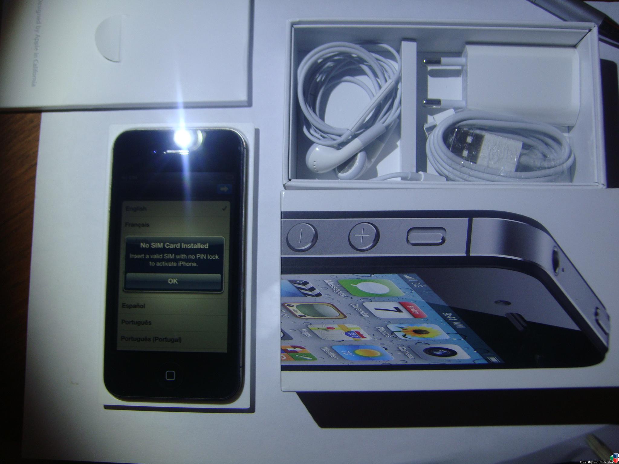 [vendo] Apple Iphone 4s 16gb Negro Como Nuevo Con Garantia