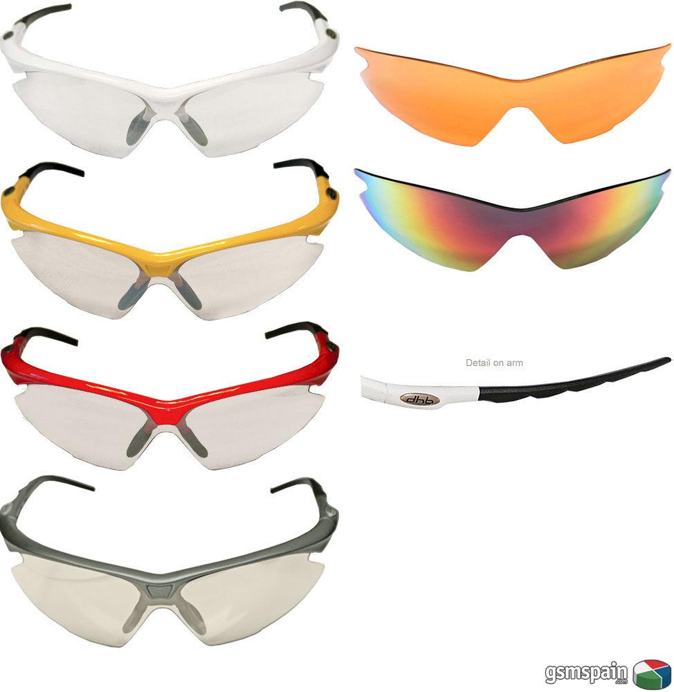 [VENDO] Gafas de sol con lentes triples dhb - Pro