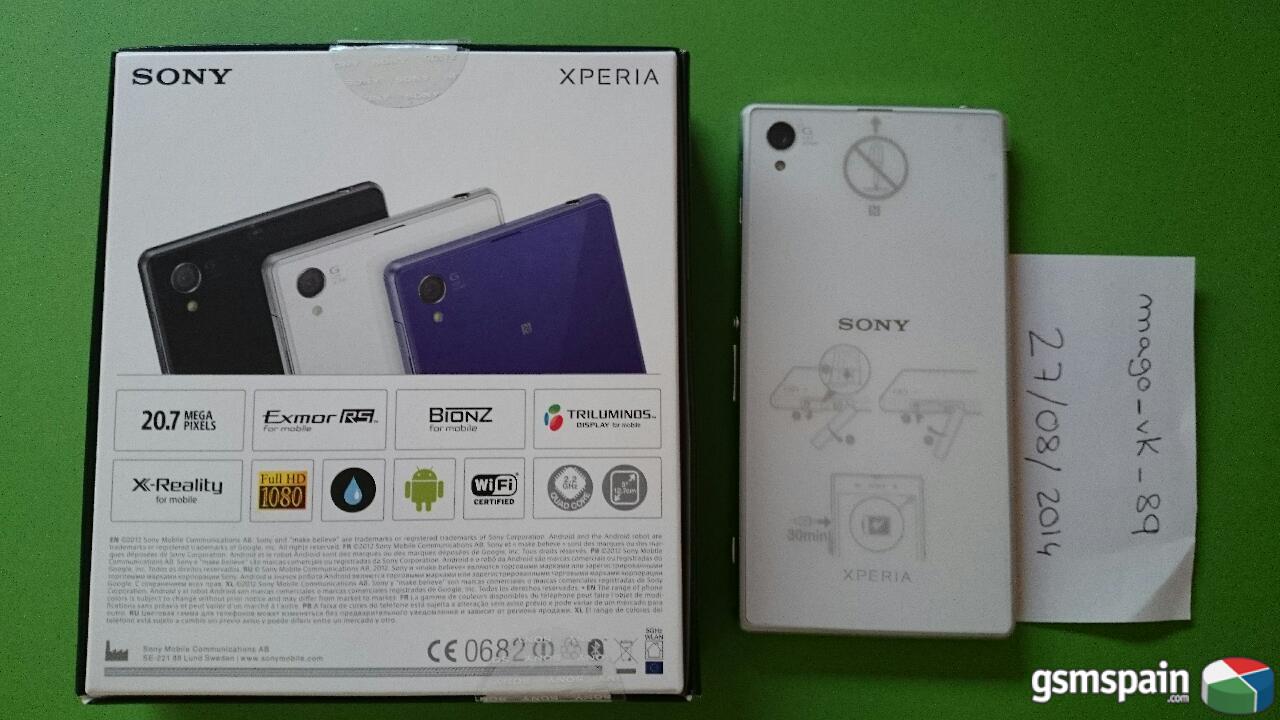 [VENDO] >>> Sony Xperia Z1 White, A ESTRENAR, LIBRE de origen <<<