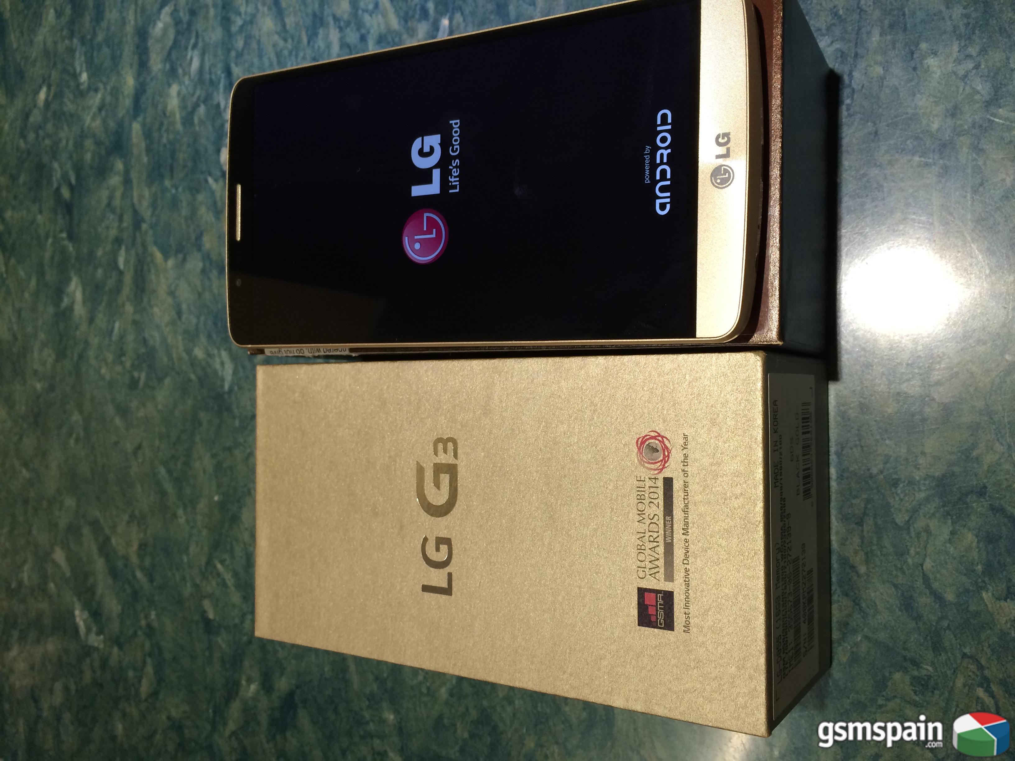 [VENDO] LG G3 color Gold libre 350GI