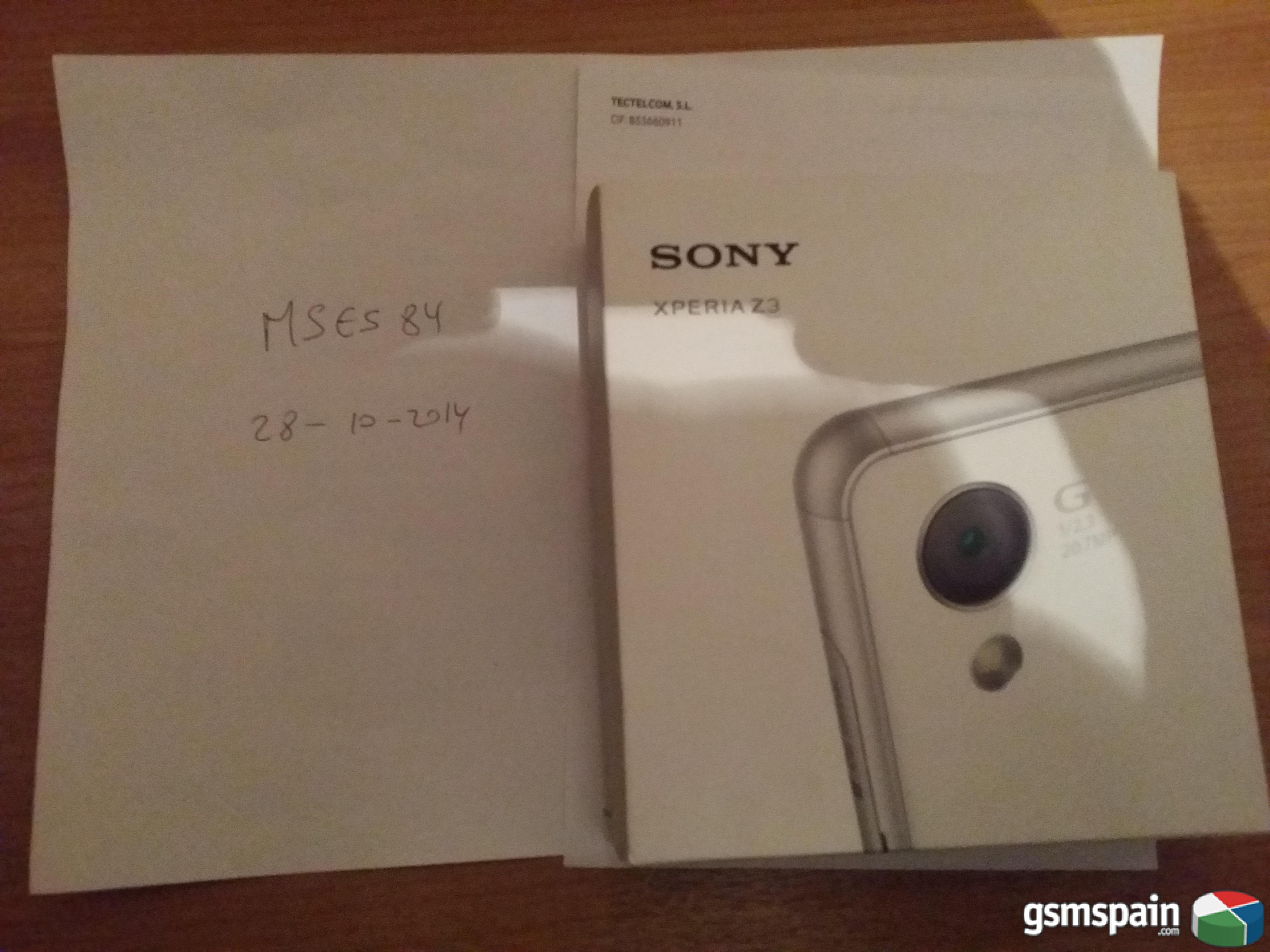 [vendo] Sony Xperia Z3 16 Gb Color Negro