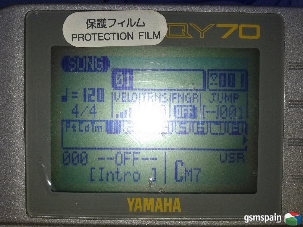 [CAMBIO] Yamaha QY70 por Galaxy Note 4  Galaxy Note Pro 12.2 4G.