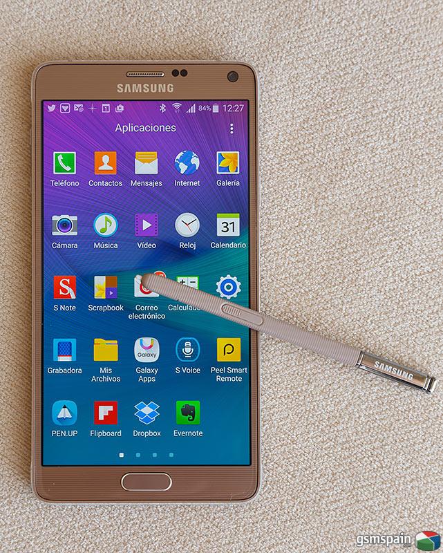 [VENDO] Samsung Galaxy Note 4 (N910F). Color Gold. Espaol, libre de origen