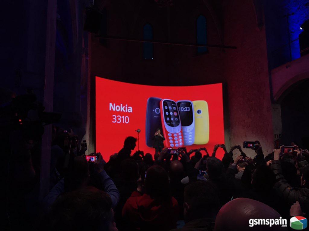 Nokia 3310: Un retorno al mercado ms que sonado
