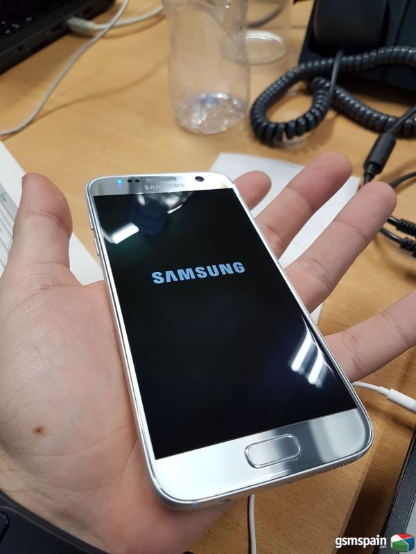 [VENDO] Samsung Galaxy S7 Flat silver con extras