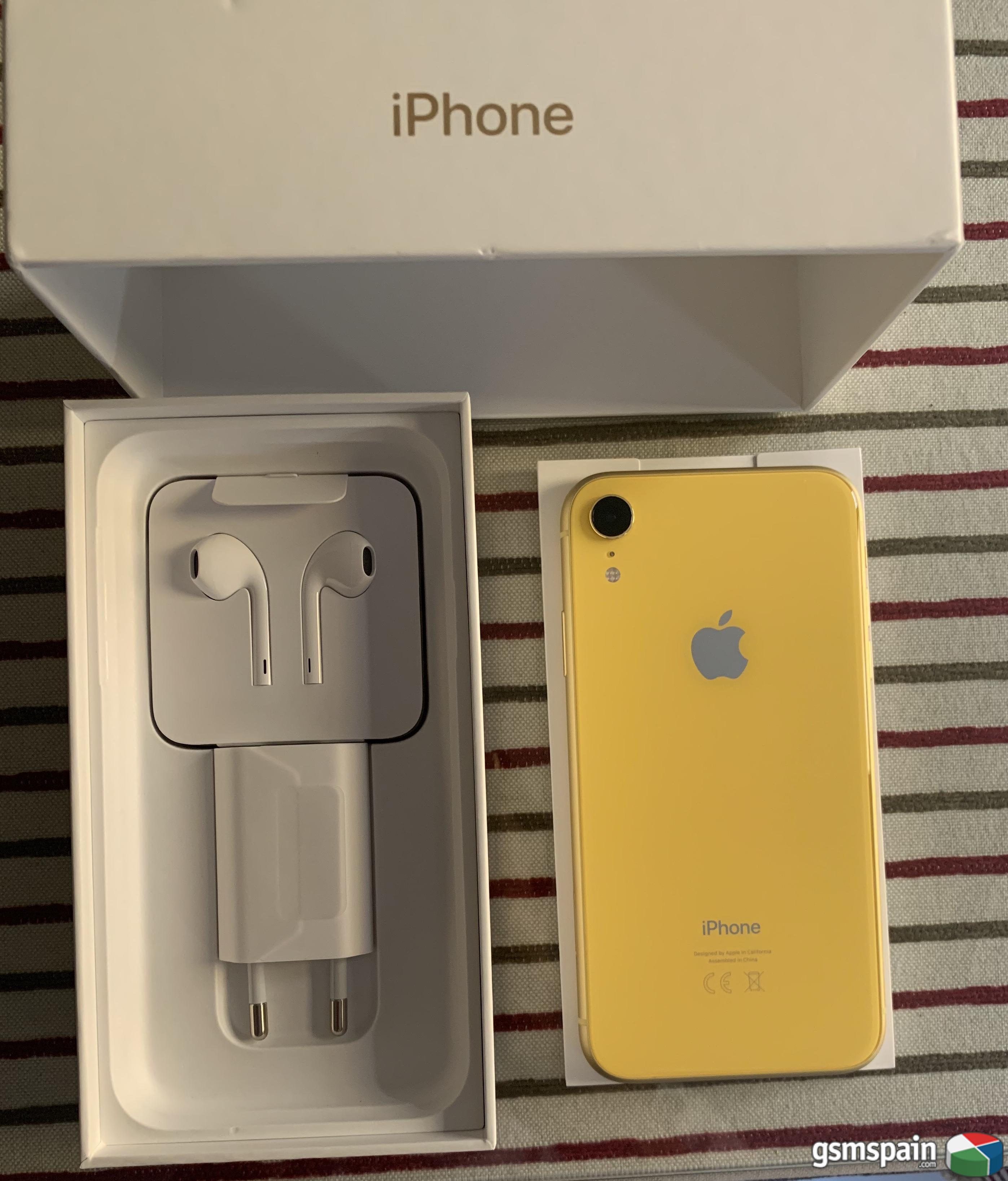 [VENDO] Iphone XR 64gb amarillo (garanta hasta junio de 2021)