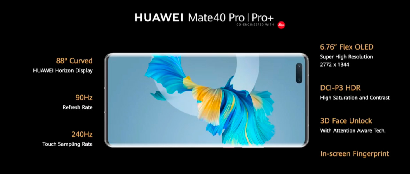 Huawei presenta la gama Huawei Mate 40