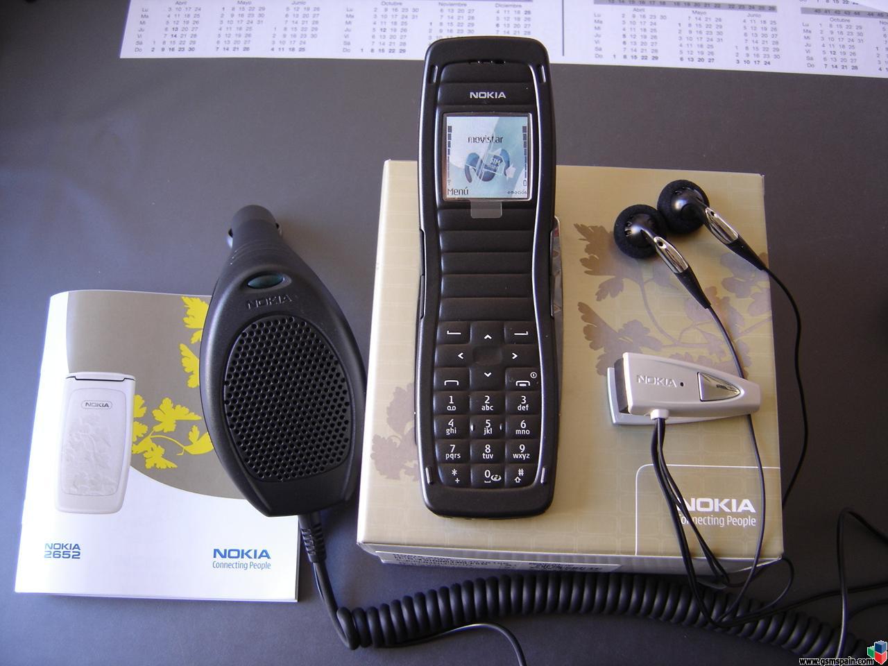 Nokia 2652 a Estrenar con Manos Libres y Manos Libres Coche