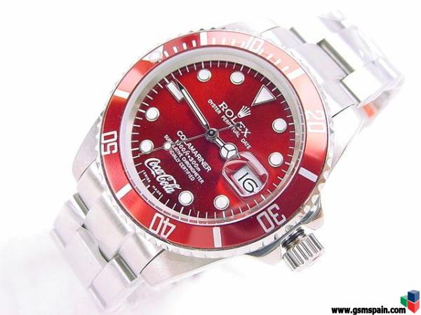 Rolex submariner coca hot sale cola limited edition