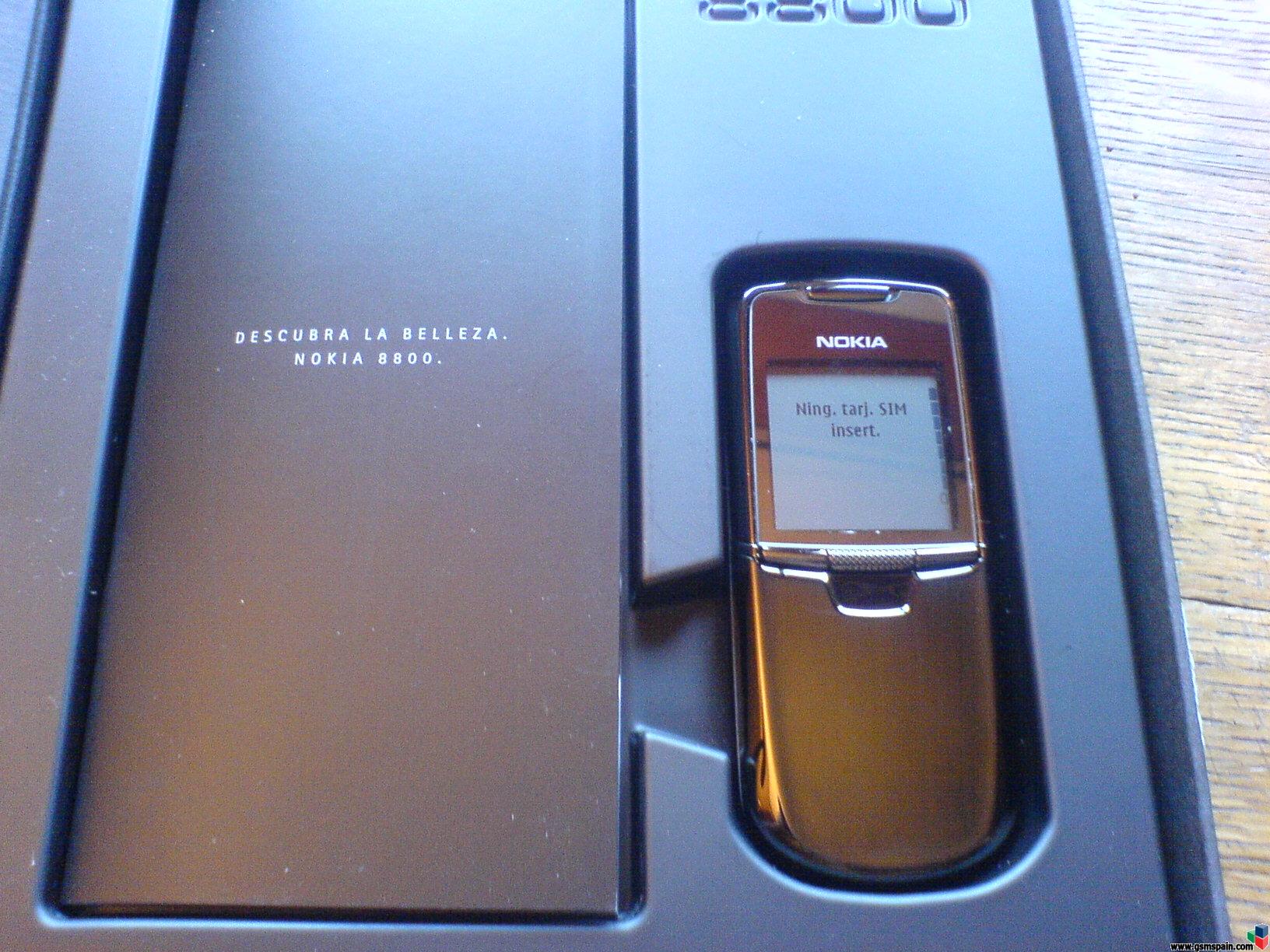 Nokia 8800: De Silver a Black por 112 Euros!!