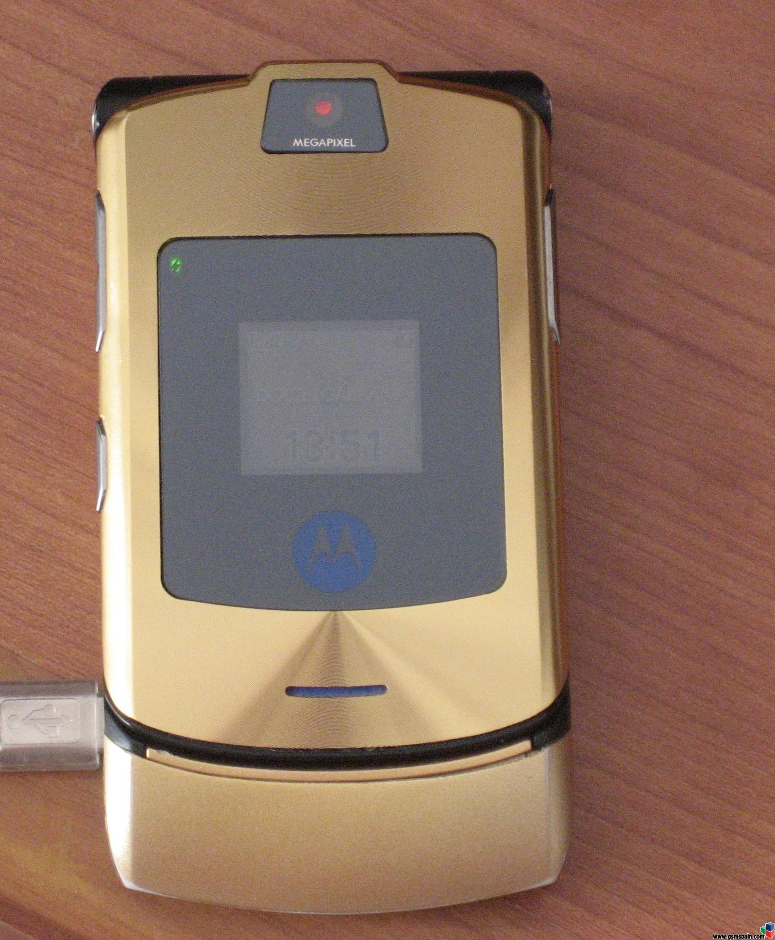 Vendo Motorola V3i Gold